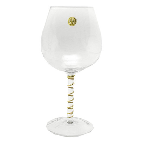 Viinilasipari, Golden Spiral, kullattu lyyra